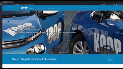 Fahrschule Koop v1 Showcase